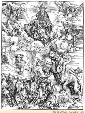 Albrecht Durer's Revelation of St. John, 1498.