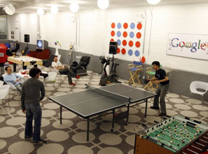 California-based Google opened a Manhattan branch to tap the city's pool of creative workers.