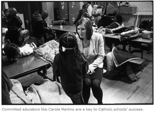 Committed educators like Carole Martino are a key to Catholic schools' success.