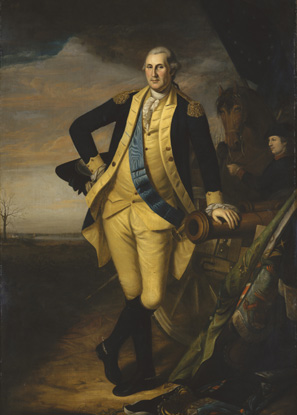 Washington after the world-changing Battle of Trenton, painted by Charles Willson Peale, who marched with him through the long retreat to the Delaware River