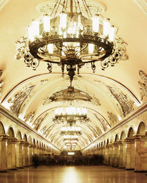 The opulent Moscow Underground