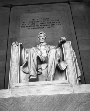 Daniel Chester French represented Lincoln as 'a man and not a god,' as journalist Andrew Ferguson put it.