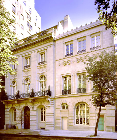 . . . complements the lush romanticism of Horace Trumbauer's 1913 Beaux-Arts facade.